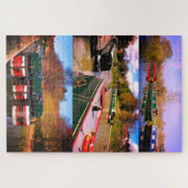 運河ボート ジグソーパズル (横)