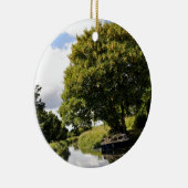 運河ボート セラミックオーナメント (右)