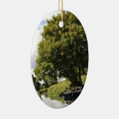 運河ボート セラミックオーナメント (右)