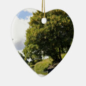 運河ボート セラミックオーナメント (右)