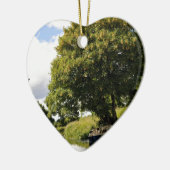 運河ボート セラミックオーナメント (左)