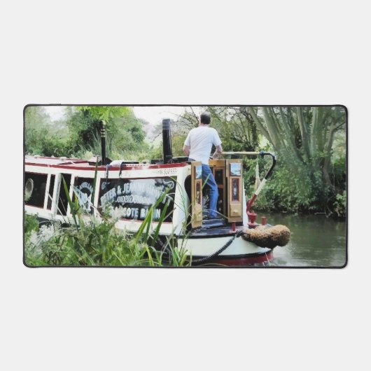 運河ボート デスクマット (正面)