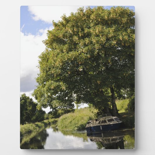 運河ボート フォトプラーク (正面)
