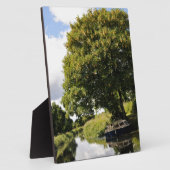 運河ボート フォトプラーク (側面)