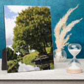 運河ボート フォトプラーク (側面)