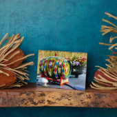 運河ボート フォトプラーク (側面)