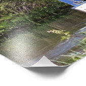 運河ボート フォトプリント            (角)