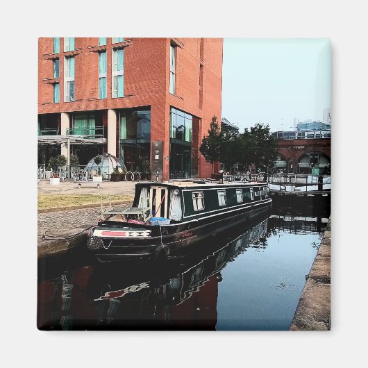 運河ボート マグネット (正面)