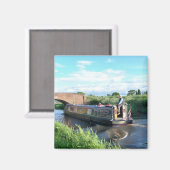 運河ボート マグネット (正面/裏面)