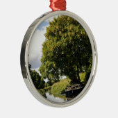 運河ボート メタルオーナメント (右)