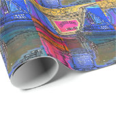 運河ボート ラッピングペーパー (ロールコーナー)