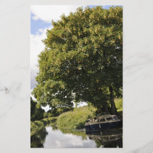 運河ボート 便箋 (正面)