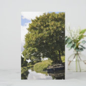 運河ボート 便箋 (スタンド正面)