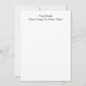 運河ボート 招待状 (裏面)