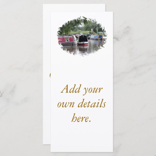 運河ラックカード (正面/裏面)