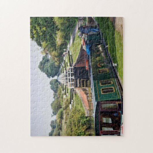 運河ロック ジグソーパズル (縦)