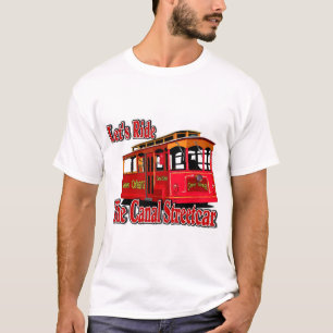 運河市電に乗ろう Tシャツ