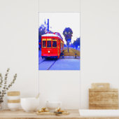 運河市電路線レッドカーズ ポスター (キッチン)