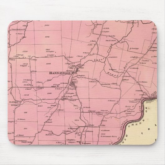 運河町 マウスパッド (正面)