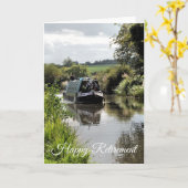 運河 カード (黄色い花)