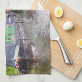 運河 キッチンタオル (四つ折り)