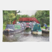 運河 キッチンタオル (横)