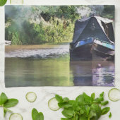 運河 キッチンタオル (折り畳み)