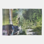 運河 キッチンタオル (横)