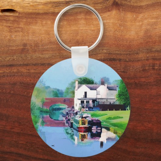 運河 キーホルダー (正面)