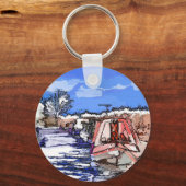 運河 キーホルダー (正面)