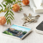 運河 キーホルダー (側面)