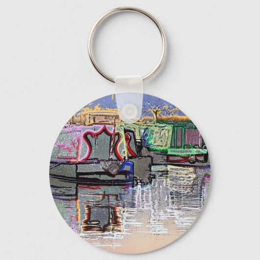 運河 キーホルダー (正面)