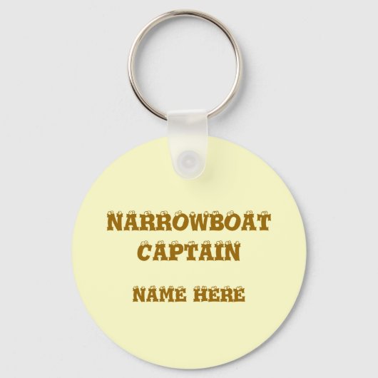 運河 キーホルダー (正面)