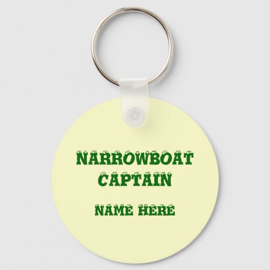 運河 キーホルダー (正面)