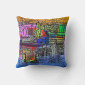 運河 クッション (裏面)