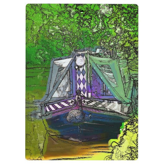 運河 クリップボード (裏面)