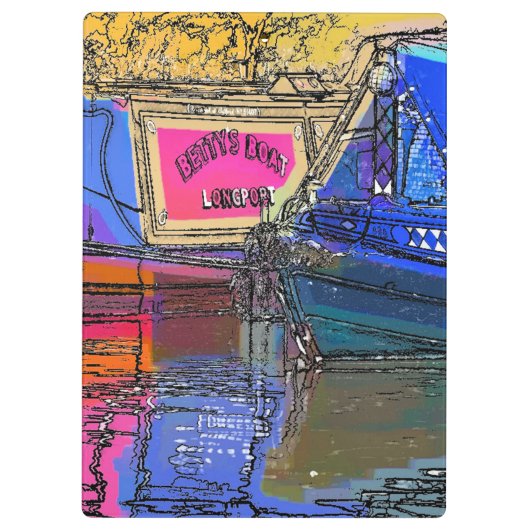 運河 クリップボード (裏面)