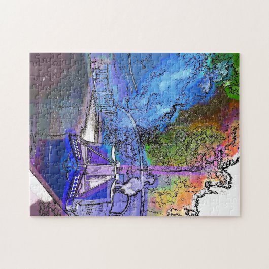 運河 ジグソーパズル (横)