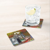 運河 スクエアペーパーコースター (インサイチュ)