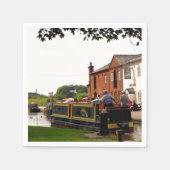 運河 スタンダードカクテルナプキン (正面)