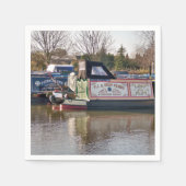 運河 スタンダードカクテルナプキン (正面)