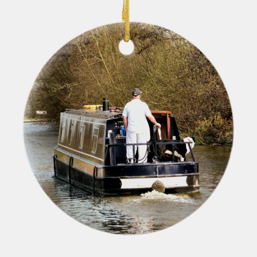 運河 セラミックオーナメント (裏面)