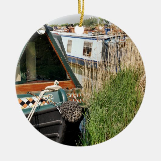 運河 セラミックオーナメント (正面)