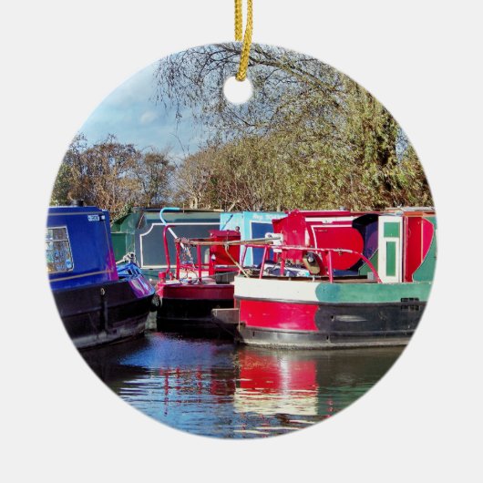 運河 セラミックオーナメント (正面)
