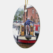 運河 セラミックオーナメント (左)