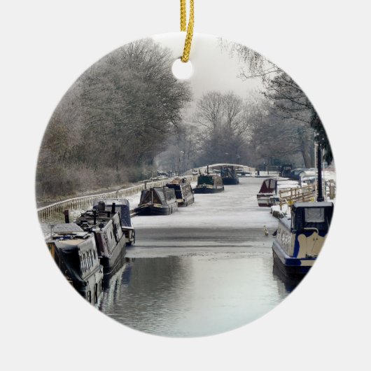 運河 セラミックオーナメント (正面)