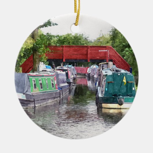 運河 セラミックオーナメント (正面)