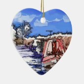 運河 セラミックオーナメント (右)