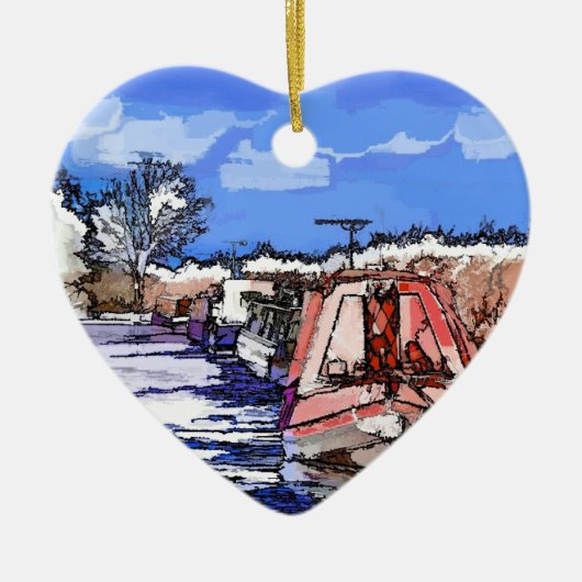 運河 セラミックオーナメント (正面)