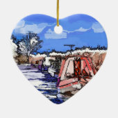 運河 セラミックオーナメント (裏面)